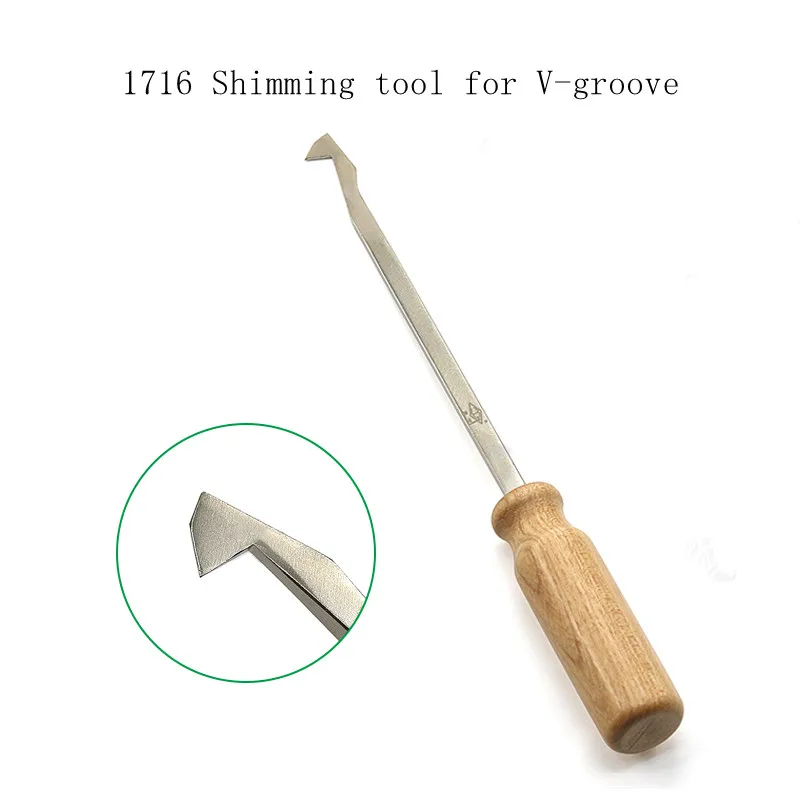 

Xuan Gong Piano Repair Tuning Soundboard Repair Tool 1716 High Quality Tone Board Scraper Color Wooden Handle