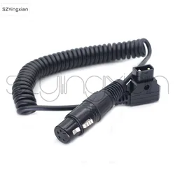 Sony Camera Tvlogic And Other Camera Monitor Power Cord D-Tap To XLR 4Pin Cable,
