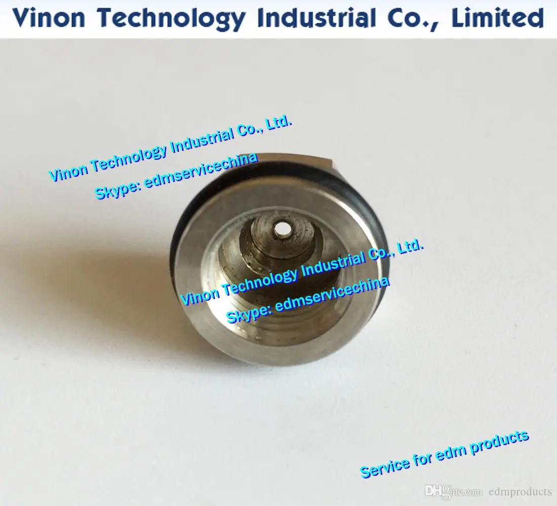 (2pcs) 200448671 edm Stainless Nut ID=1.7mm for Lower Guide for Robofil 1020,1020,2030,4020 Charmille Cap nut 24.54.410, 200.44