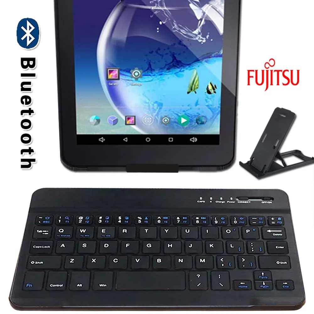 

Wireless Bluetooth Keyboard For Fusion5 7 inch/Fusion5 8 inchTablet PC Laptop Portable Wireless Bluetooth Keyboard + Bracket