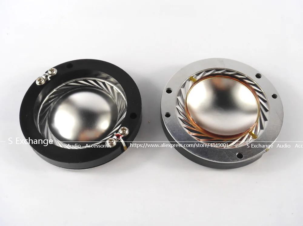 2PCS Aluminum Diaphragm Fit For Altec Lansing Speaker 604 802 804 16 Ohm