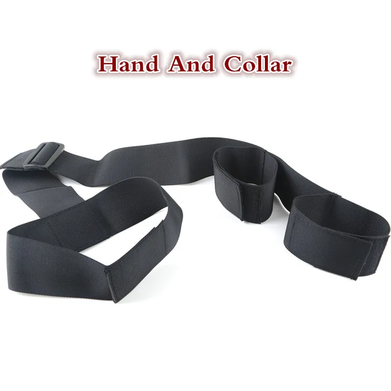 Slave Bdsm collar with hand cuffs sex toys for women bondage collar ribbon handcuffs SM games slave fetish strapon adult tools