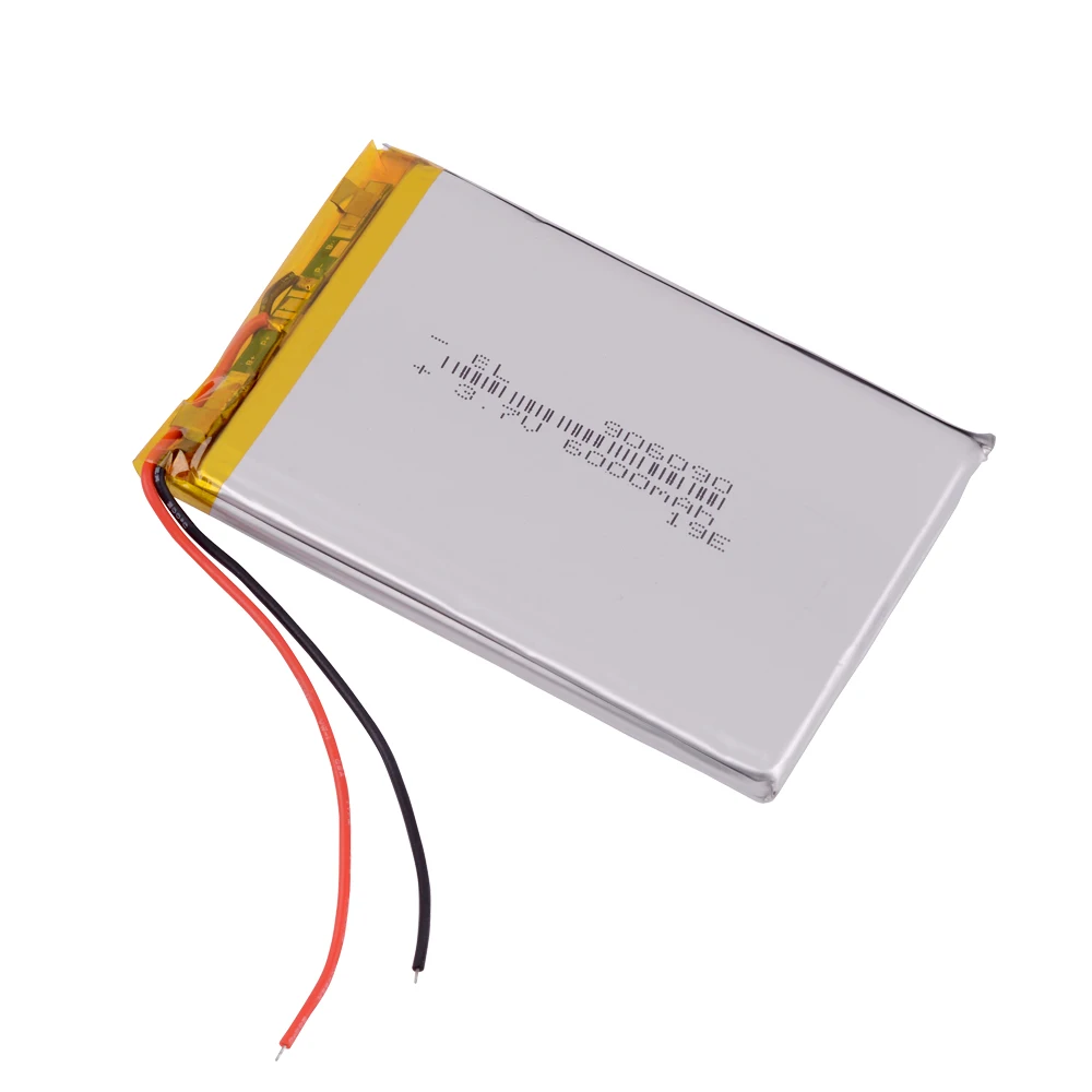 3.7 polymer lithium battery 906090 6000MAH GPS mobile power flat battery Rechargeable Li-ion Cell For Tablet MID Digital Product