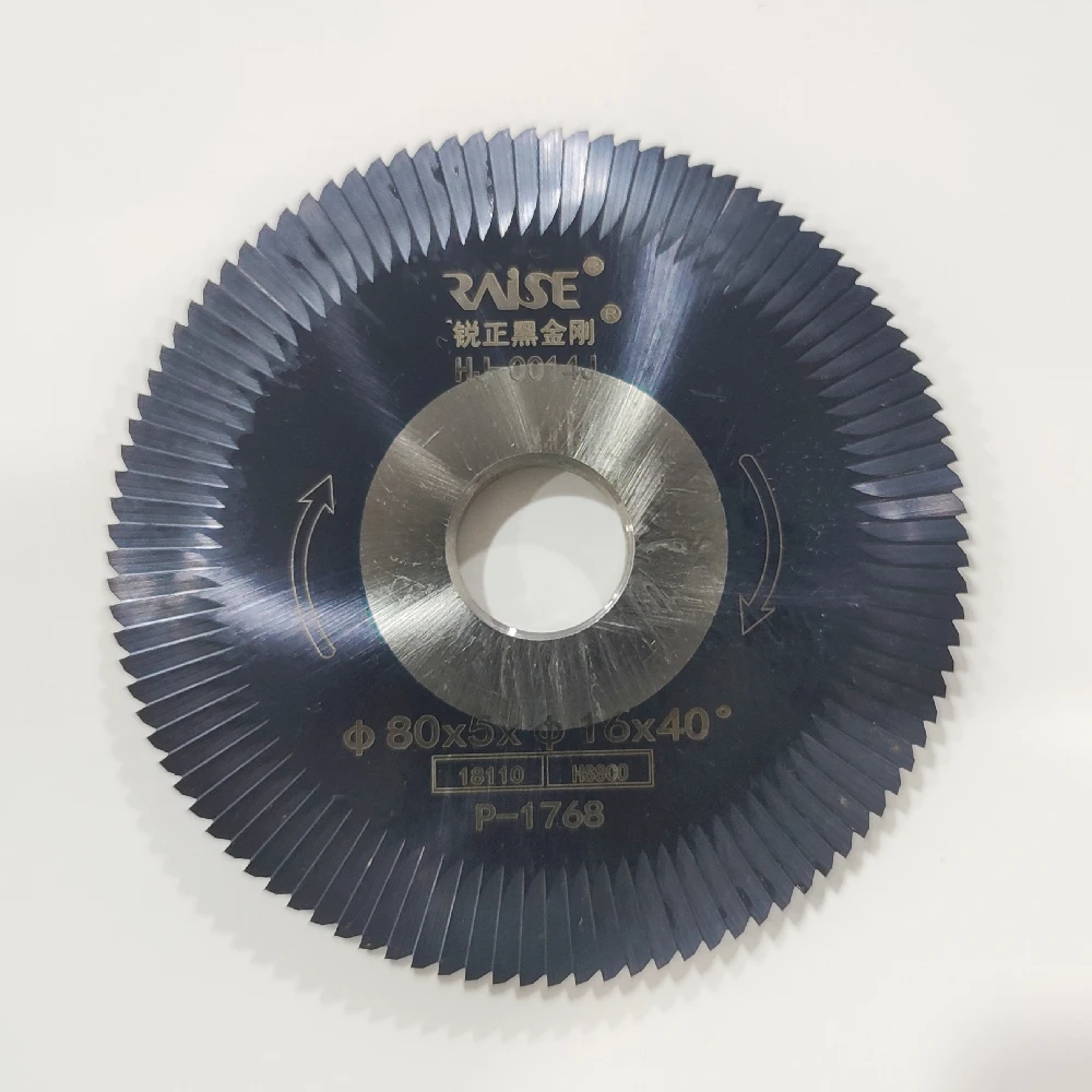 CHKJ 80*5*16mm*110T Saw Blade P01W Carbide Tungsten Key Blade Cutter for SILCA BRAVO, BIANCHI,DUO,POKER PLUS Key Cutting Machine