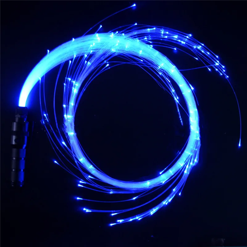 

LED Fiber Optic Whip Dance Pixel Space Whips Super Bright Light 40 Colors Effect Mode 360° Swivel Dancing Party Light Shows EDM