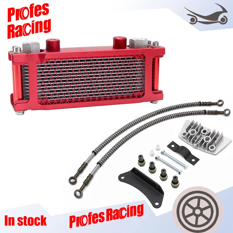 Motorcycle  Cooler Radiator Oil CoolingSet For Monkey 70cc 50cc 90cc 110cc 125cc 140cc Dirt Bike Bike DAX Pocket Bike ATV