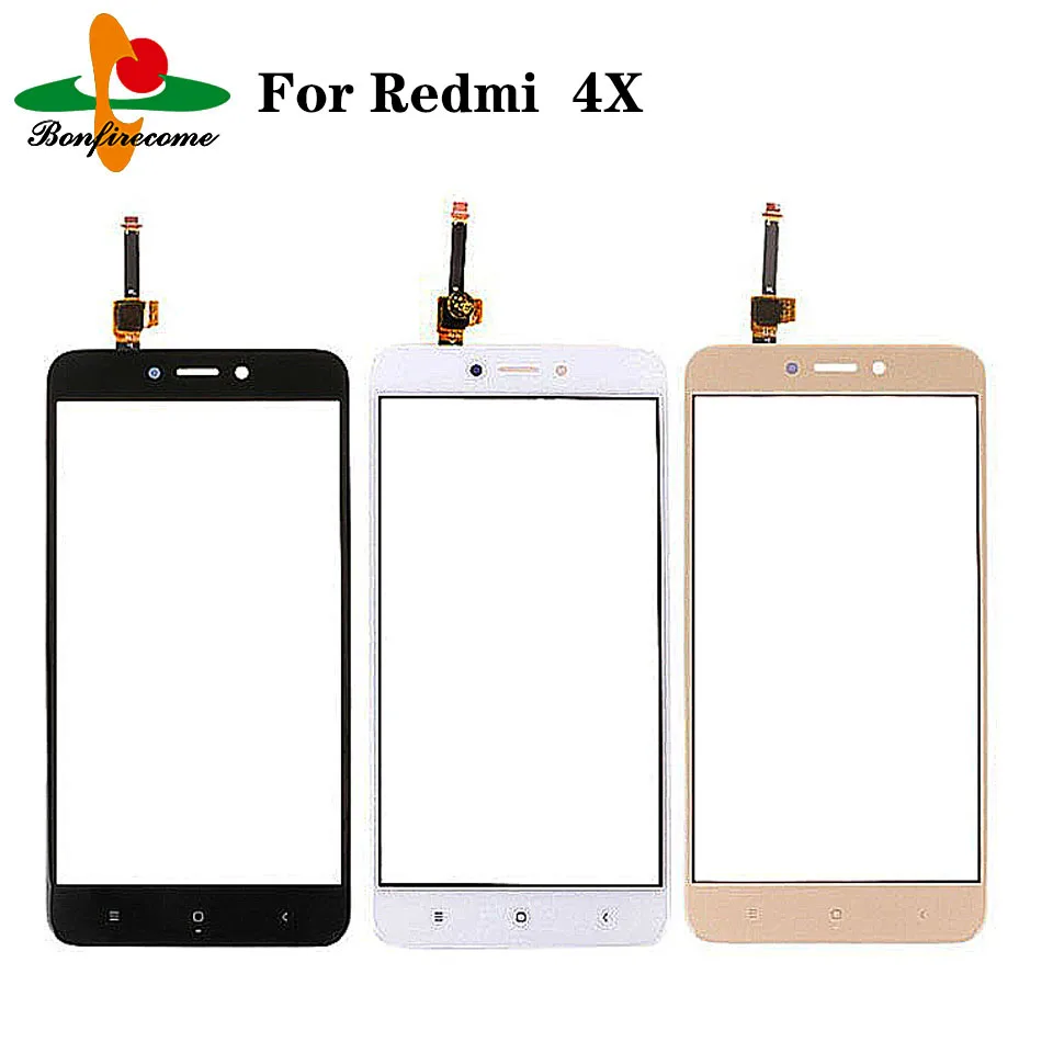 4X For Xiaomi Redmi 4X Redmi4X Touch Screen Panel Sensor LCD Display 5.0