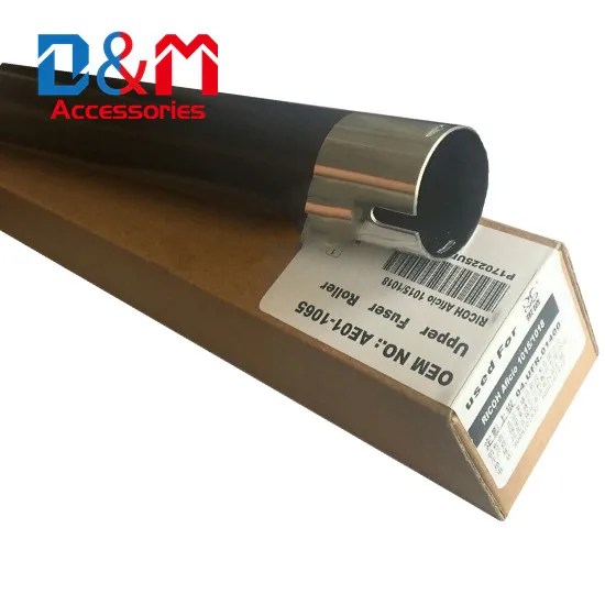 

2PCs Compatible New Upper Fuser Roller For Ricoh 1015 1018 1600 2000 2500 MP1500 MP1600 MP1900 MP2500 Hot Heat Roller