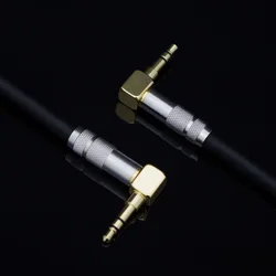 HIFI DIY 3.5mm do 3.5mm słuchawki przewód łączący AUX kabel Audio z męskiego na męskie 3.5mm samochodów kabel do nagrywania z węgla obudowa z włókna