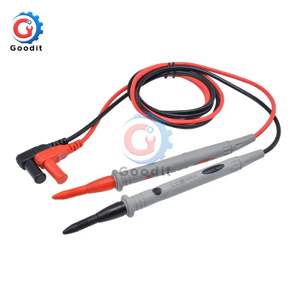 10A/20A 1000V Universal Probe Test Pin for Digital Multimeter Needle Tip Multi Meter Tester Probe Wire Pen Cable
