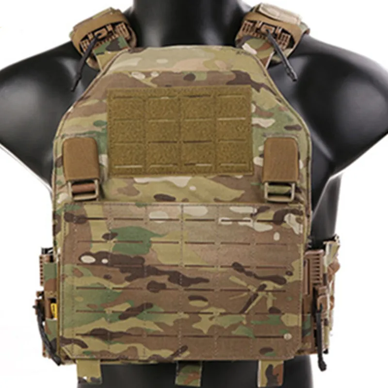 NEW Quick Release LAVC ASSAULT PLate Carrier Lightweight Vest Laser W /ROC MOLLE Protect Tactical Hunting Airsoft Gear