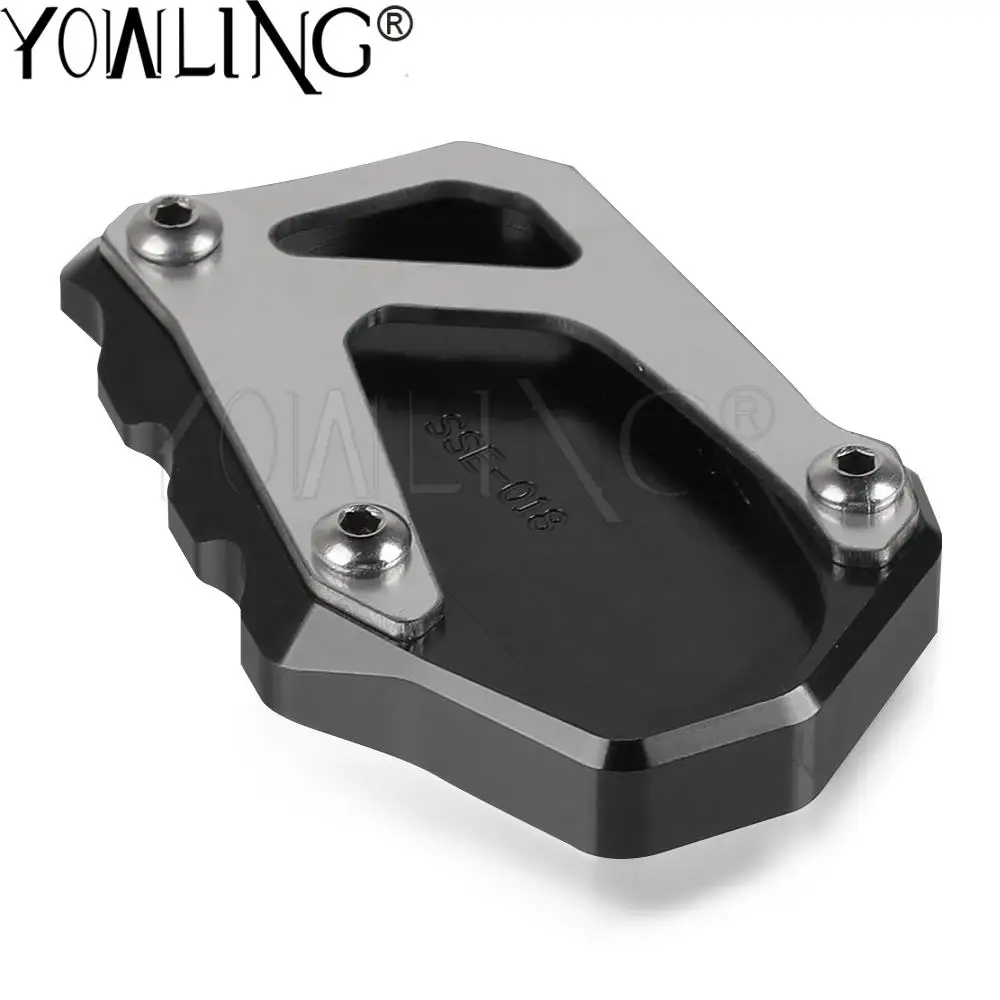 Motorcycle Side Stand Enlarge Foot Pad Support Plate Kickstand For SUZUKI GSX-S1000F GSX-F 1000F GSXF 1000F 2015-2019 2020 2021