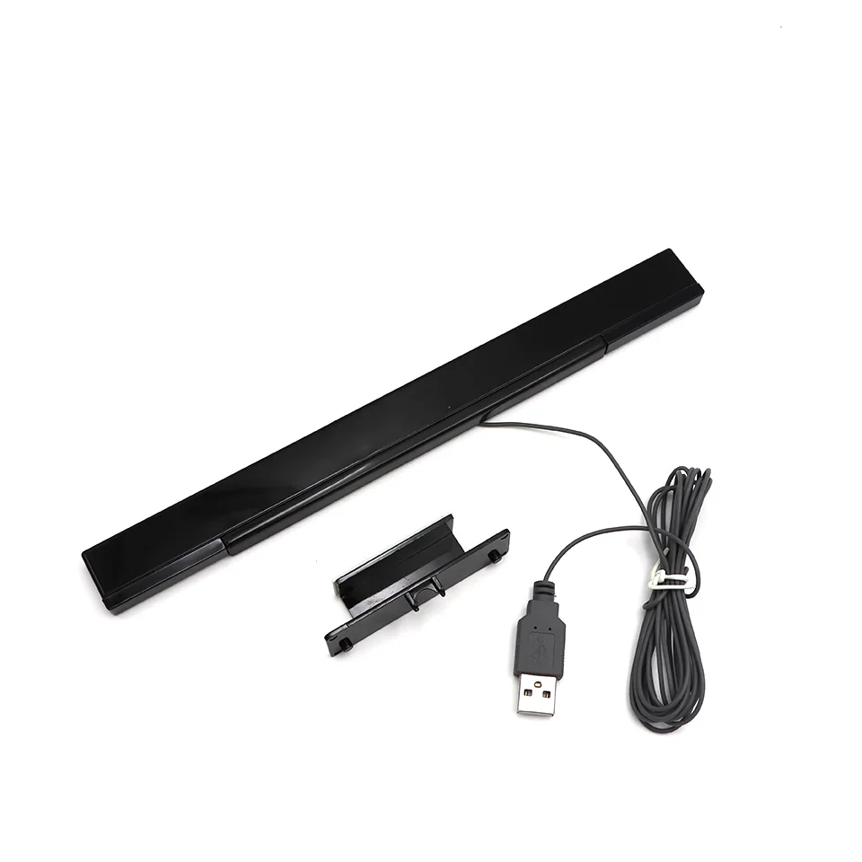 Ersatz Wii Sensor Bar Verdrahtete Empfänger IR Signal Ray USB Stecker für Nitendo Fernbedienung Spiel Zubehör