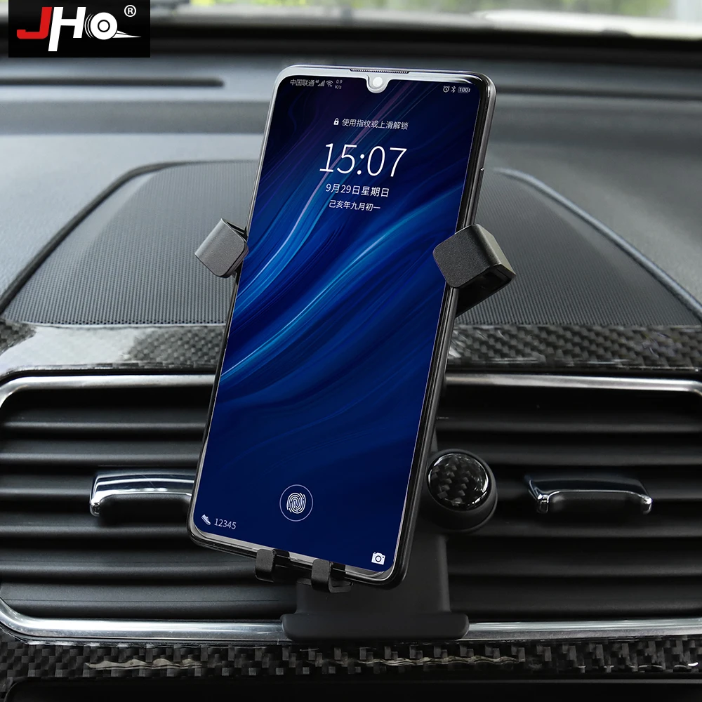 JHO CUSTOM FIT Car Gravity Air Vent Mobile Phone Holder Mount For FORD EXPLORER 2011-2019 2018 2017 2016 2015 2013 Accessories