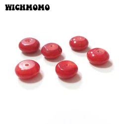 2021 Fashion 11mm 10pieces/bag Red Coral Round Beads for DIY Necklace Bracelet Jewelry Accessories