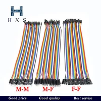 Cable Dupont hembra a hembra + macho y macho a macho para Arduino, KIT de bricolaje, 120 piezas, 40 Pines, 20CM