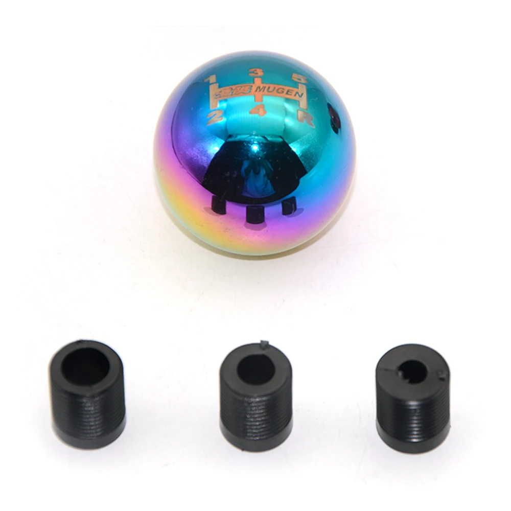 DepoTuning Mugen 4 Colors 5 Speed Universal Manual Automatic Spherical Shape Gear Shift Knob For Honda Acura/TOYOTA/MAZDA