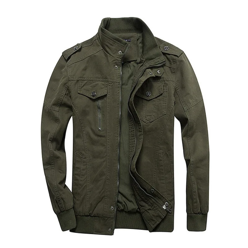 Nowe męskie kurtki wojskowe MA-1 Style kurtki wojskowe męskie ubrania marki męskie Bomber Jeans kurtki Plus rozmiar M-6XL Streetwear bawełna