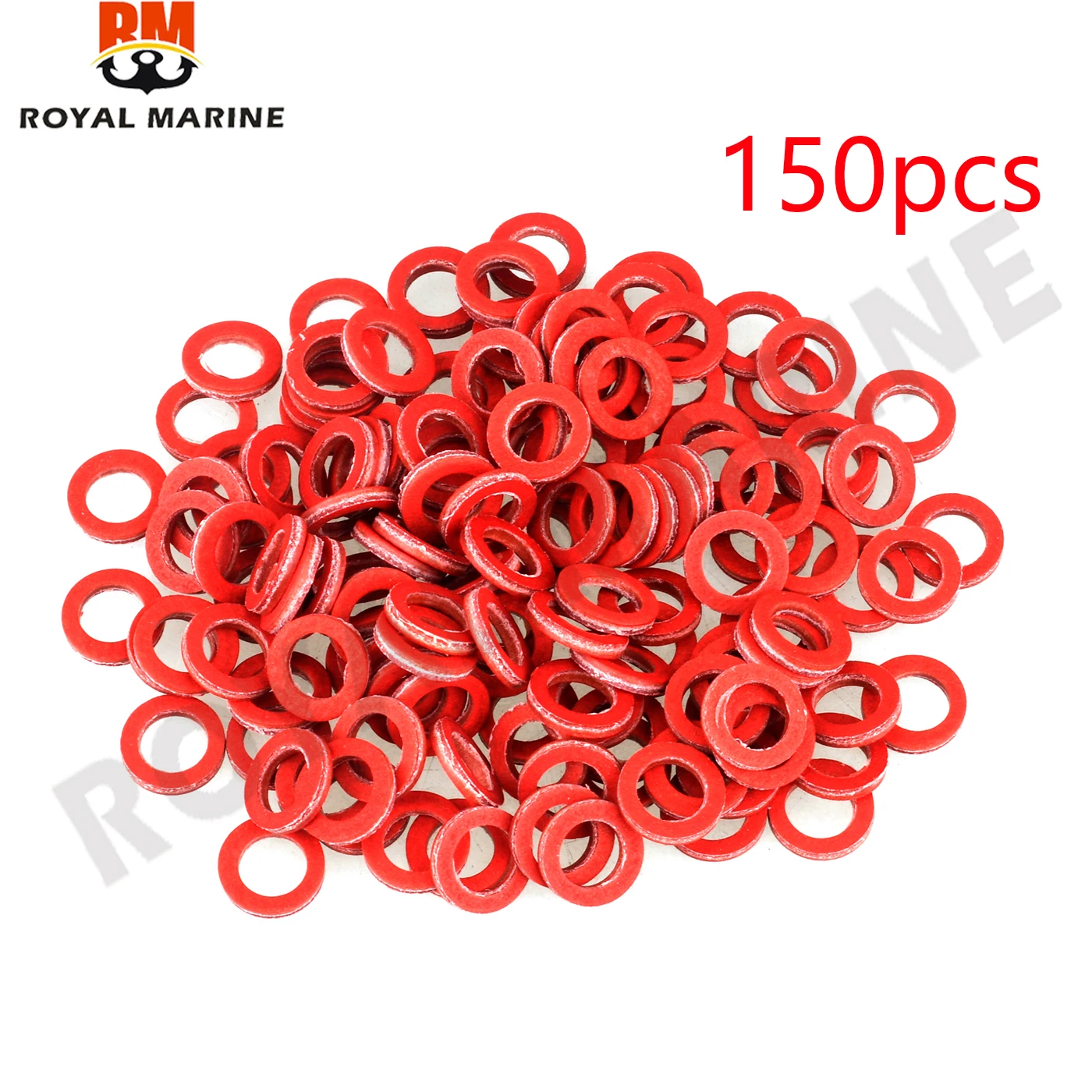 90430-08020-00 150pcs Red Lower Unit Oil Drain Screw Gasket Fit For Yamaha 90430-08020-0 90430-08003 Accessories 90430-08020