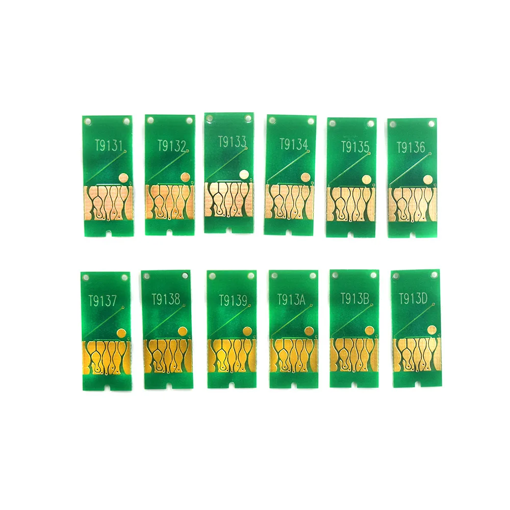

12Colors Compatible Ink Cartridge 913 Chip for Epson Surecolor P5000 Inkjet Printer