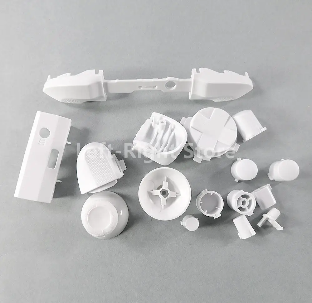 5 ensembles pour XBOX série S poignée de jeu en plastique boutons complets ensemble pour XBOX série X contrôleur de jeu bouton complet coque de boîtier complet