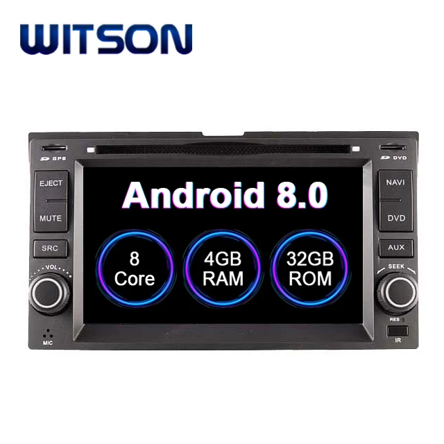 WITSON S200 Android 8.0 Octa- core (Eight-core) CAR DVD PLAYER GPS For KIA Old Universal audio system car audio gps dvd