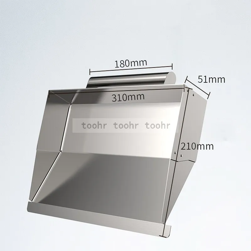 Plasterer Tool Rvs Gevelbepleistering Gereedschappen Beton Troffel Schrapen Stof Troffel Poeder Muur Gereedschap Metselaar Tool