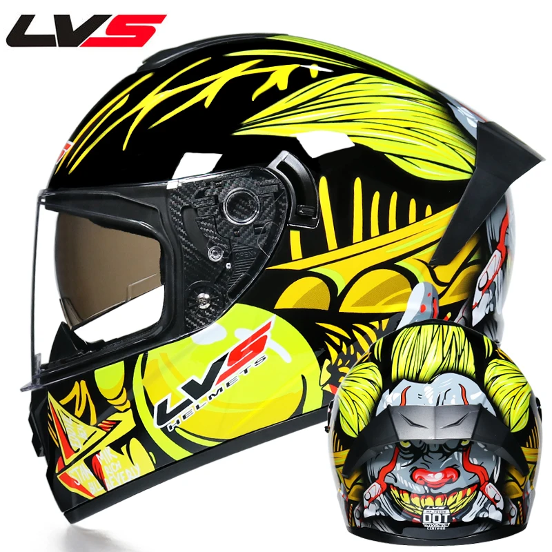 Vollgesichts-Motorrad helm Doppels child mit abnehmbarem, wasch barem Innenfutter-Rennmoto-Helm