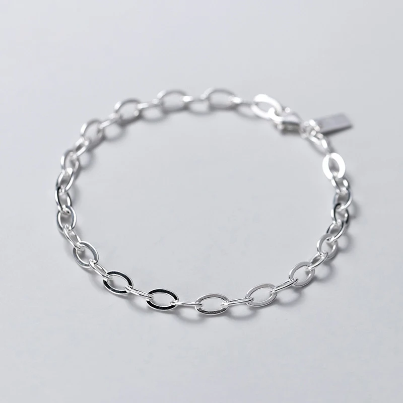 MIQIAO Leg Chain Female Silver Ankle Bracelet 925 Women Jewelry Bobby Socks O Chain Sterling Simplicity Style Gift 2021