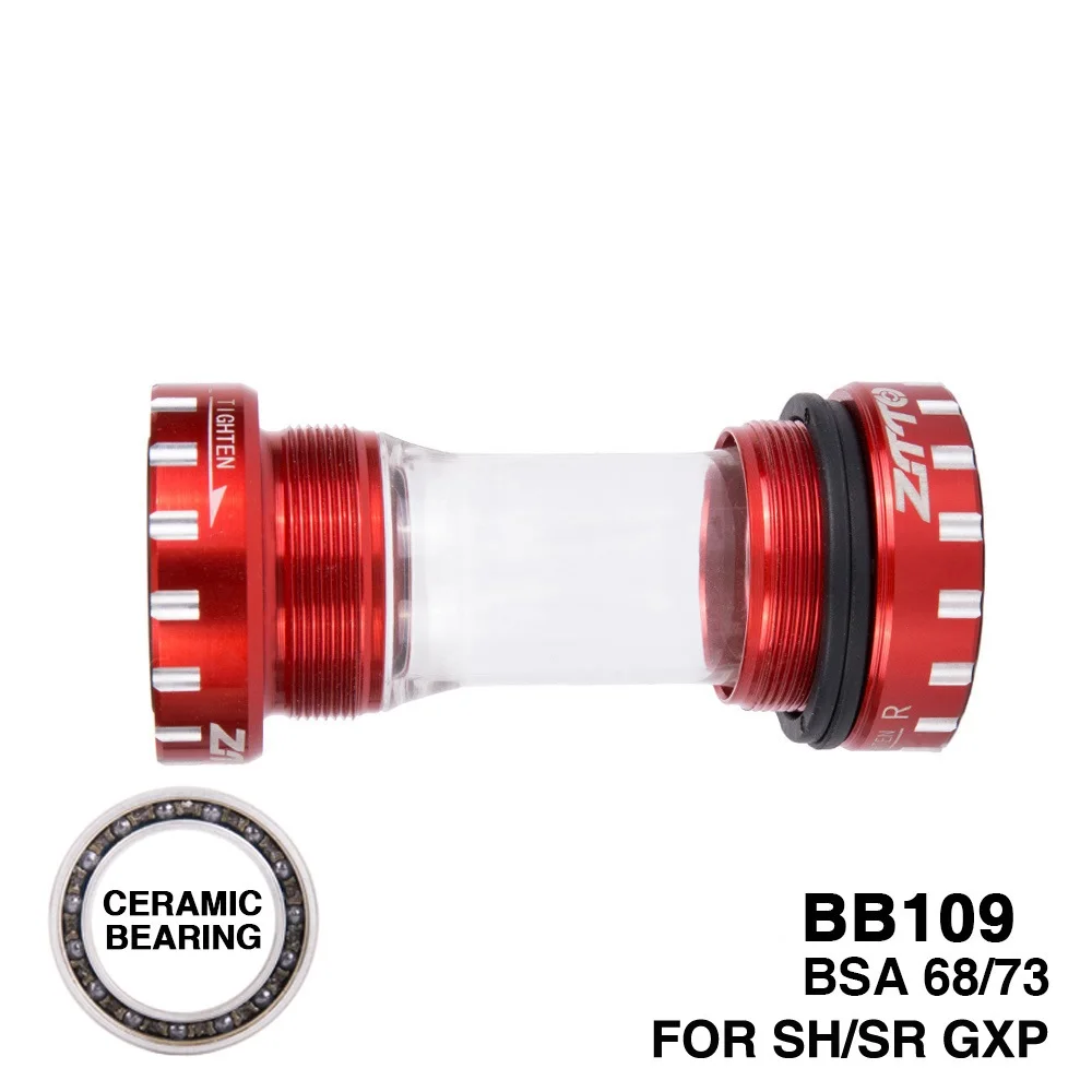 

MTB Road Bike BB109 Ceramic Bearing Bottom Brackets For BSA68 ISO 73 BSC BSA 24mm BB 22mm GXP Crankset m8000 DA r8000