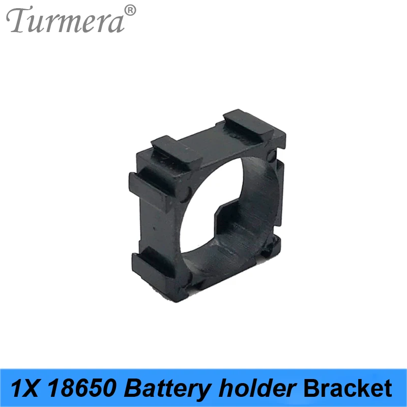 18650 Storage Box Bracket Battery Holder 18650 Li-ion Cell Holder Safety Anti Vibration Plastic Case 18650 Battery Holder Black