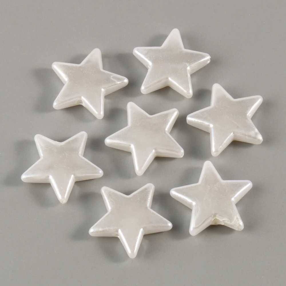 تقليد الباروك اللؤلؤ البلاستيك الخرز ستار القلب فضفاض خزر عازل لصنع المجوهرات سوار اليدوية Craft بها بنفسك الحرفية اكسسوارات