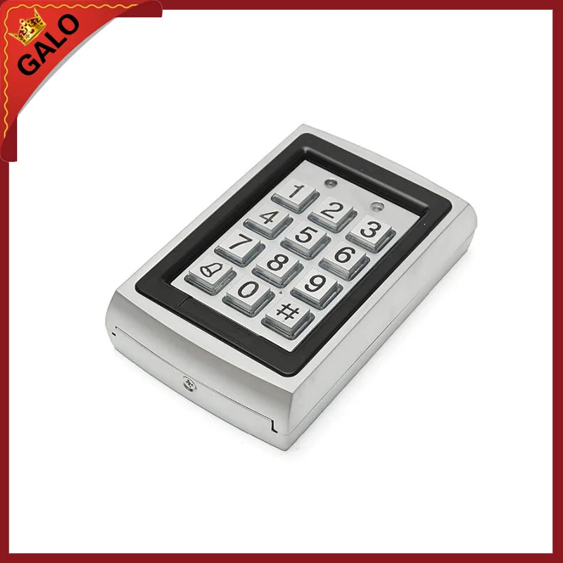 7612 Metal Rfid Access Control Keypad Support 1000 Users 125KHz ID Card Reader Electric Digital Password Door Lock