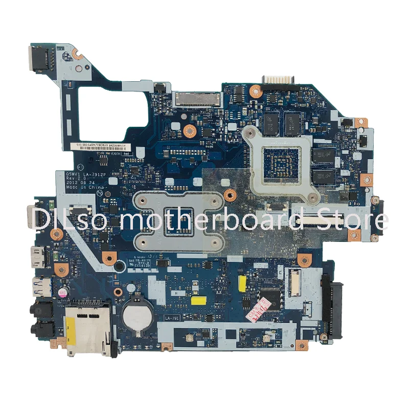 Placa base KEFU Q5WVH Q5WV1 LA-7912P para ACER V3-571 E1-571G V3-571G V3-531G placa base para ordenador portátil HM70 GT730M GT630M prueba de 100% OK