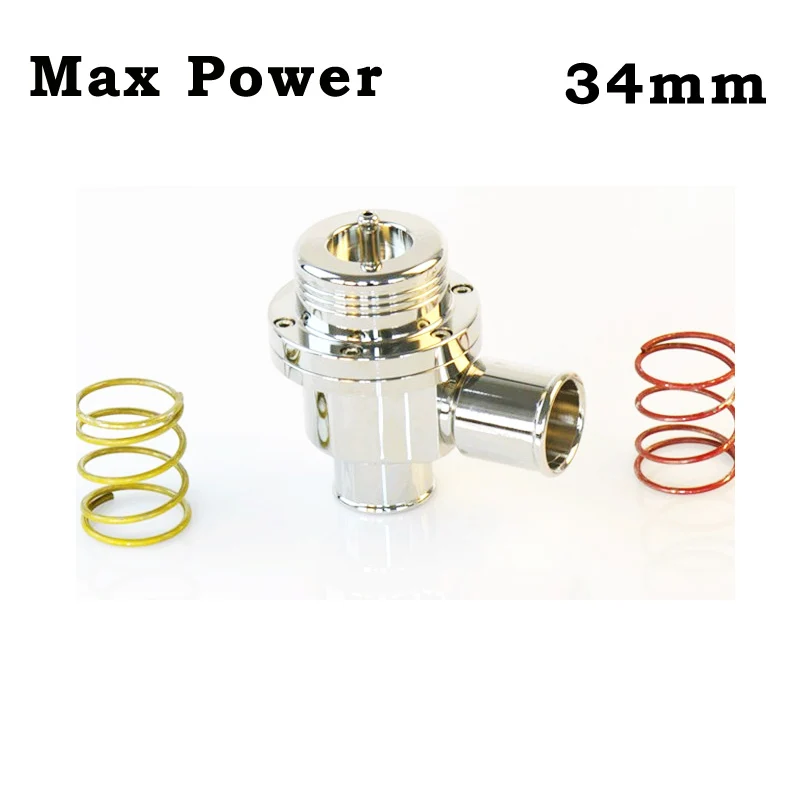 free shipping High Quality 25mm 34mm Universal Auto Turbo Blow Off Silver Dump valve Suit For All Turbo Cars BOV-010