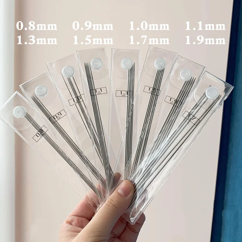 5PCS/lot Mini Stainless Steel Straight Knitting Needles For Handmade Craft Doll Clothes Sewing Tools Accessories