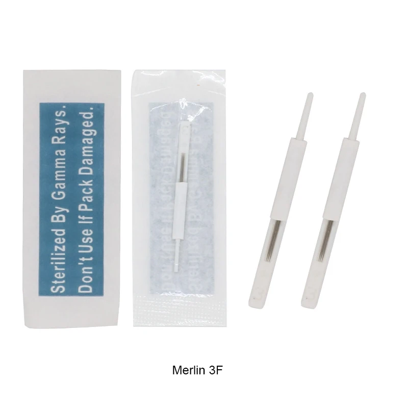 Disposable Tattoo Needle 1RL R2 R3 R5 R7 F3 F4 F6 Permanent Makeup Machine Maquiagem Profissional For Merlin Boithch Pen Use