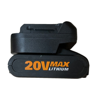 Adaptor for Worx 20V max 4Pin battery convert for Makita 18V lXT tool use  BL1840 BL1850 BL1860B