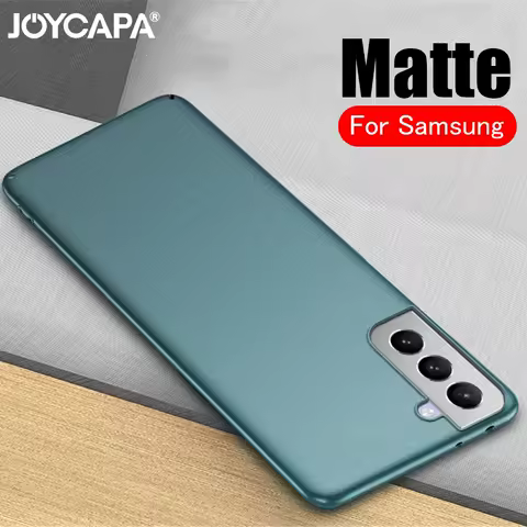 0.1mm Ultra Thin Matte Hard PC Case For Samsung Galaxy S23 S22 S21 S20 FE S10 S9 Note 20 Ultra 9 10 Plus A53 Sandstone Cover