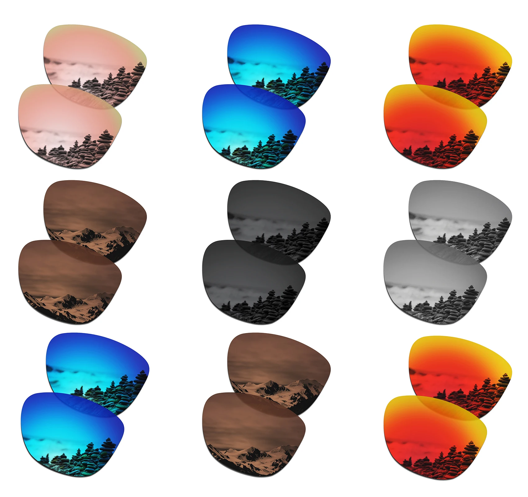 

SmartVLT Polarized Replacement Lenses for Oakley Reverie OO9362 Women's Sunglasses - Multiple Options