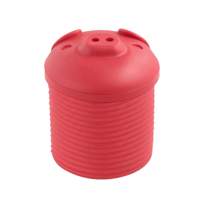 Pig-Shaped Frying Mesh Strainer Kitchen Cooking Colander Floor Drain Tableware Soup Barrel Barbecue Self-Frying Kitchen Tools