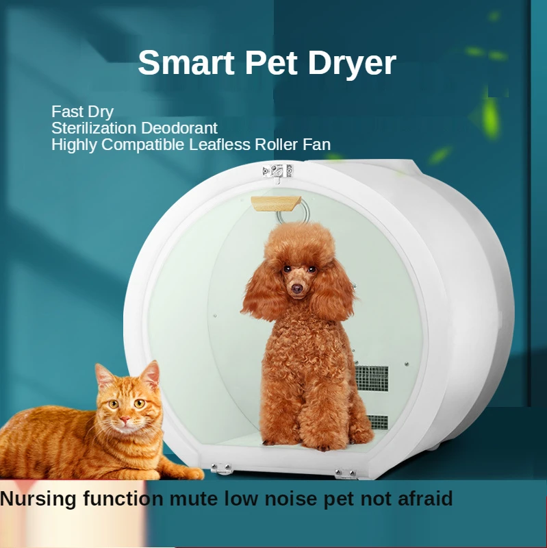 1000Watt Automatic Pet Drying Box Household Smart Dryer Mute Medium-sized Dog Small Dog Universal Water Blowing Machine