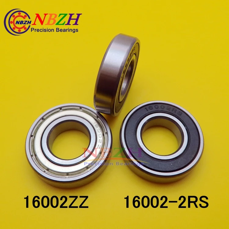 

Free Shipping NBZH Double Shielded Deep Groove Ball Bearings 16002 16002ZZ 16002-2RS 15*32*8 Mm