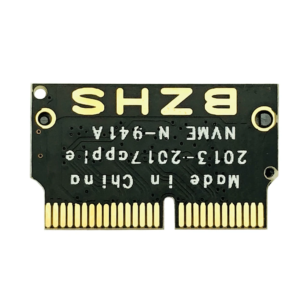NVMe-tarjeta adaptadora PCI Express PCIE 2013 2014 2015 a M.2 NGFF SSD para Macbook Air Pro A1398 A1502 A1465 A1466 M.2 M2 SSD