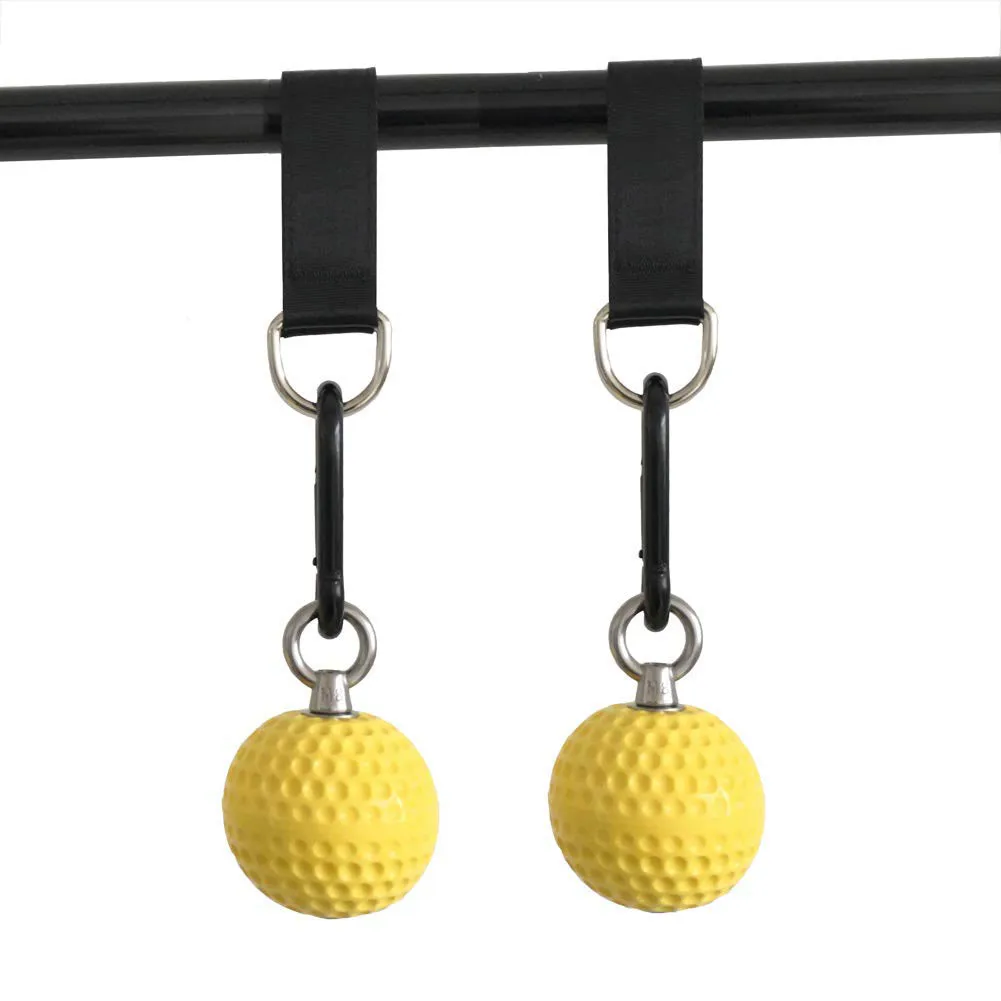 2Pcs 7.2cm Pull-up Balls Hand Grips Finger Force Trainer Cannonball Grip Arm Muscle Barbells Gym Hand Grip Ball Exerciser Fitnes