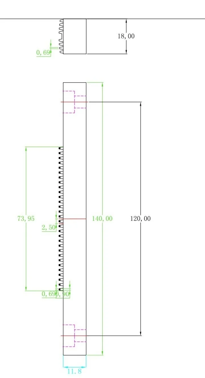ثلاثة أجيال من أجزاء آلة قناع الطائرة ، عجلة النقش الطولية ، رف ، قالب لحام ، قالب الأسنان