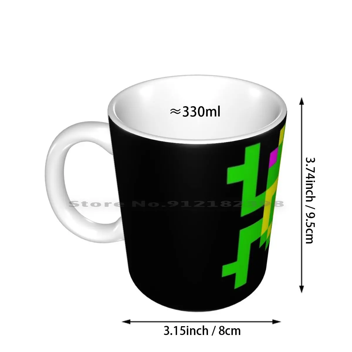 Frogger Classic Arcade Game 80s Ceramic Mugs Coffee Cups Milk Tea Mug Frogger Classic Arcade Game 80s Quotes Funny Film Music