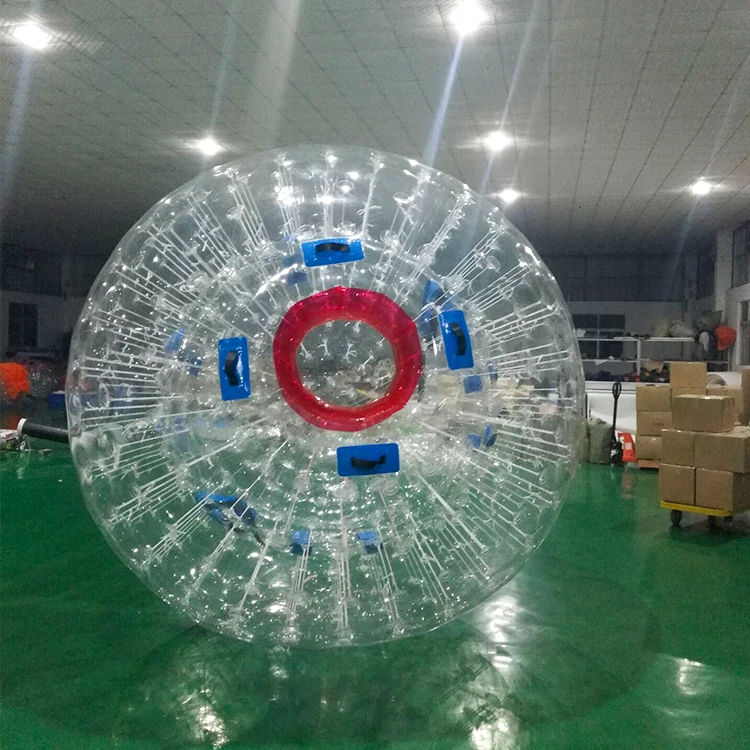 

Giant Hamster Ball For Human Outdoor Sport Game Inflatable Zorb Ball Rental 3M Dia PVC Grass Ball Bowling