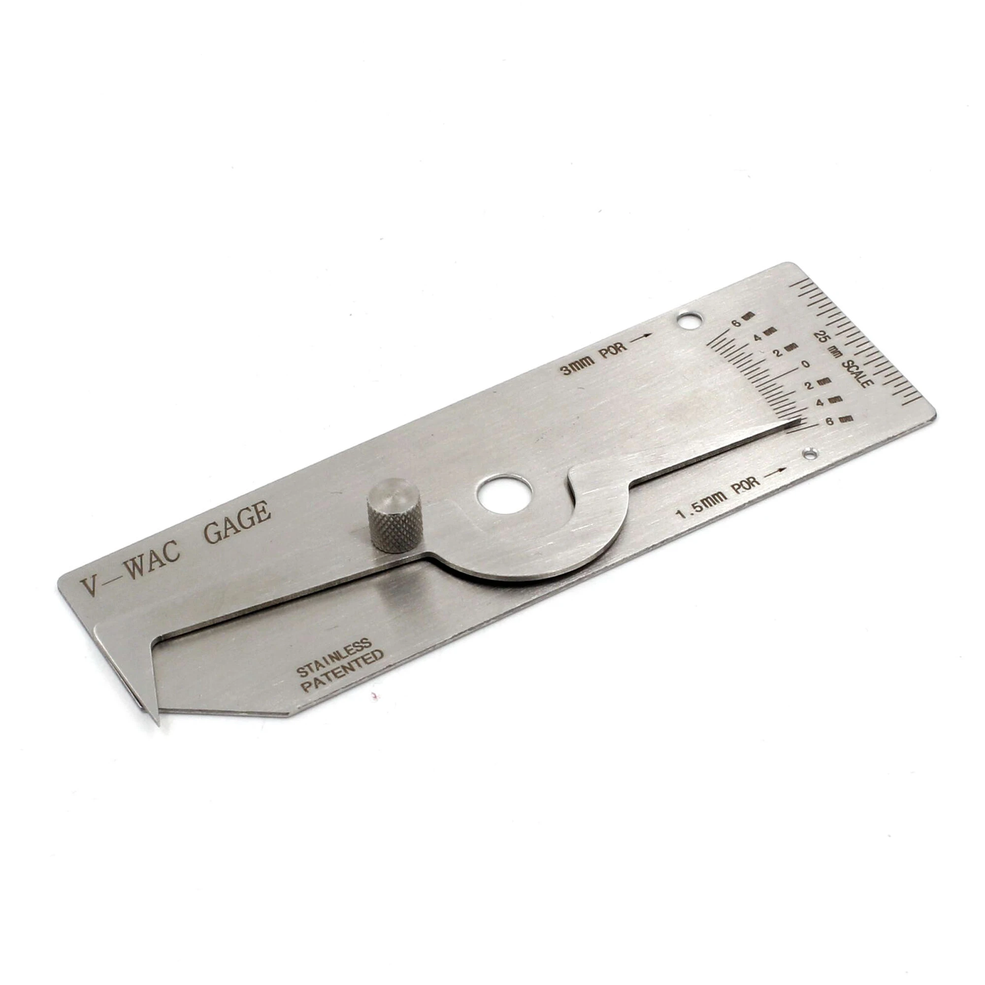 V-Wac Biting Edge Single Welding Gauge Undercut Welder Inspection Gage Metric MM