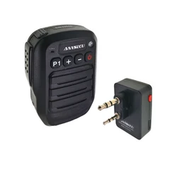 Anysecu-Alto-falante sem fio com conector K, Walkie Talkies, apto para Baofeng UV-82, UV-5R, UV-888S, TH-UV8000d